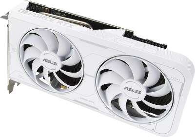 Видеокарта ASUS NVIDIA nVidia GeForce RTX 3060Ti DUAL-RTX3060TI-O8GD6X-WHITE 8Gb DDR6X PCI-E HDMI, 3DP