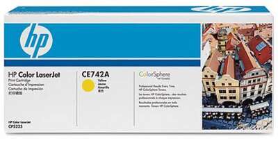 Картридж HP 307A лазерный желтый (7300 стр)