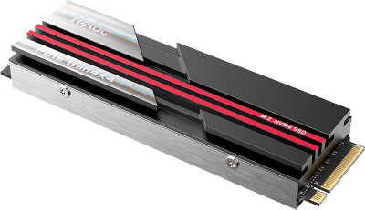 SSD накопитель Netac SSD NV7000 1TB PCIe 4 x4 M.2 2280 NVMe 3D NAND, R/W up to 7200/5500MB/s, IOPS(R4K) 460K/920K, TBW 640TB, with heat sink, 5y wty