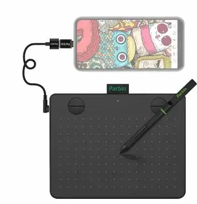 Графический планшет Parblo A640 V2 USB Type-C черный