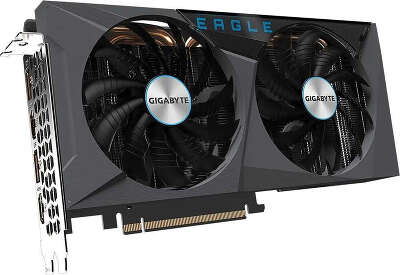 Видеокарта GIGABYTE NVIDIA nVidia GeForce RTX 3060 EAGLE 12Gb DDR6 PCI-E 2HDMI, 2DP
