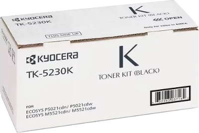 Тонер-картридж Kyocera TK-5230K (черный; 2600стр.)