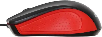 Мышь Acer OMW012 черный/красный оптическая 1200dpi USB 3but (ZL.MCEEE.003)