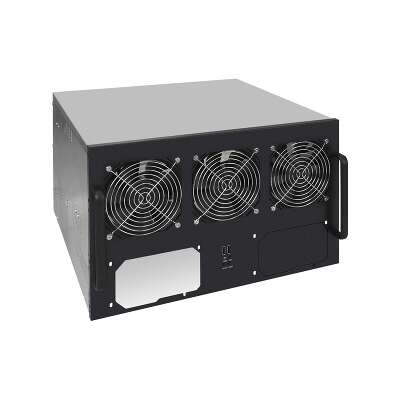 Корпус ExeGate Pro, черный, ATX, для майнинга (4U), Без БП (EX270770RUS)