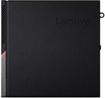 Компьютер Lenovo ThinkCentre M700 TINY slim i3-6100T/4/SSHD128/HDG530/WiFi/BT/W10P/Kb+Mouse, черный
