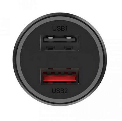 Автомобильное зарядное устройство Xiaomi Mi 37W Dual-Port Car Charger CC06ZM (GDS4147GL)