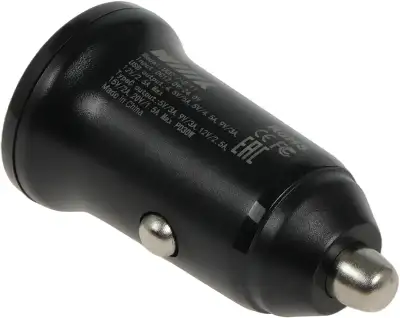 Автомобильное зар./устр. Wiiix UCC-7-2-11 3.1A+3A (PD+QC) USB-C/USB-A универсальное черный