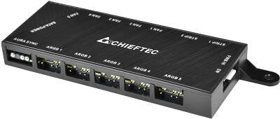 Корпус Chieftec Hunter, черный, ATX, Без БП (GS-01B-OP)
