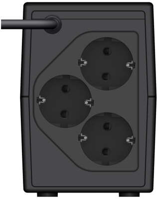 ИБП IPPON Back Basic 850S Euro black (линейно-интерактивный, 850VA, 480W, 3xEURO, USB) (1373876)