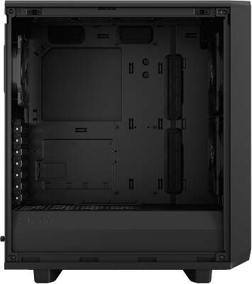 Корпус Fractal Design Meshify 2 Compact Light Tempered Glass, черный, ATX, Без БП (FD-C-MES2C-03)