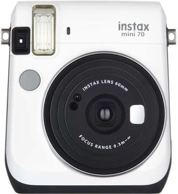 Цифровая фотокамера моментальной печати FujiFilm INSTAX MINI 70 White