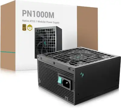 Блок питания Deepcool ATX 1000W Game Storm PN1000M Gen.5 80+ gold (20+4pin) APFC 120mm fan 8xSATA RTL