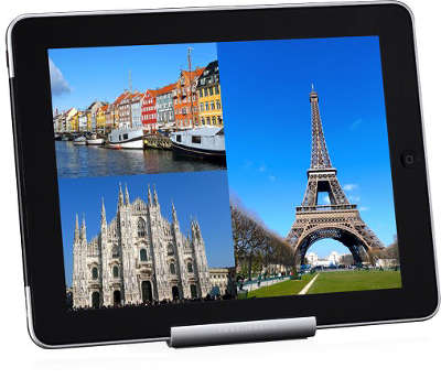 Алюминиевая подставка Just Mobile ST-828 для iPad