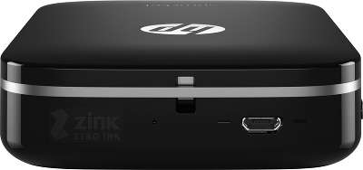 Фотопринтер моментальной печати HP Sprocket Photo Printer [Z3Z92A], черный