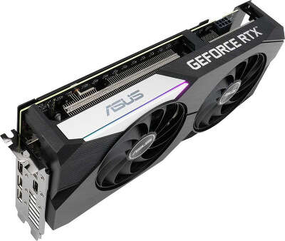 Видеокарта ASUS NVIDIA nVidia GeForce RTX 3060Ti DUAL-RTX3060TI-8G-V2 8Gb DDR6 PCI-E 2HDMI, 3DP