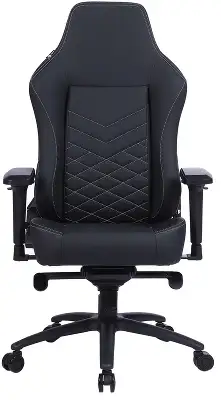 Кресло игровое Cactus CS-CHR-0112BL черный экокожа с подголов. крестов. сталь