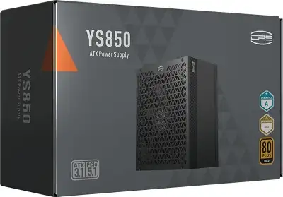 Блок питания PcCooler ATX 850W P5-YS850-G1F Gen.5 80+ gold (20+4pin) APFC 135mm fan 12xSATA Cab Manag RTL