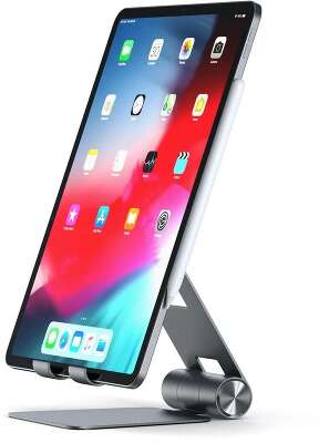 Настольная подствка Satechi R1 Aluminum Multi-Angle Tablet Stand для мобильных устройств.Материал алюминий. Цвет серый космос.