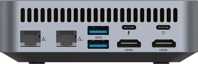 Персональный компьютер ISDC (IRBIS Smartdesk) mini PC i5-1235U (10C/12T - 1.3Ghz), 16GB DDR5 4800, 512GB SSD M.2, Intel UHD, WiFi6, BT 5.1, 2xHDMI, 1xthunderbolt, 2xUSB Type-C, fTPM, Mount VESA, Win 11 Pro, 1Y