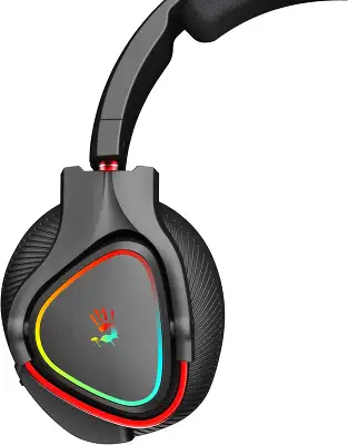 Наушники с микрофоном A4Tech Bloody MR710 черный 1.5м мониторные BT/Radio оголовье (MR710 BLACK)