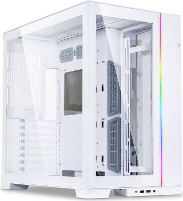 Корпус LIAN-LI O11 Dynamic Evo, белый, EATX, Без БП (G99.O11DEW.00)