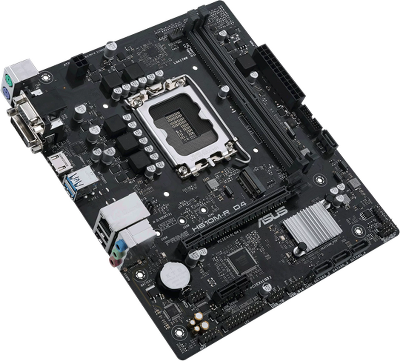 Материнская плата ASUS PRIME H610M-R D4-SI, LGA1700, H610, 2*DDR4, 4*SATA, 1*M.2, 4*USB 3.2, 1*PCIx16, 1*PCIx1, VGA+HDMI+DVI-D, mATX; 90MB1B40-M0ECY0