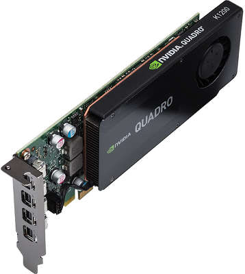 Видеокарта PNY Quadro K1200 4GB PCI-E 4xmDPx28-bit DDR5 512 Cores 4xmDP to DVI-D