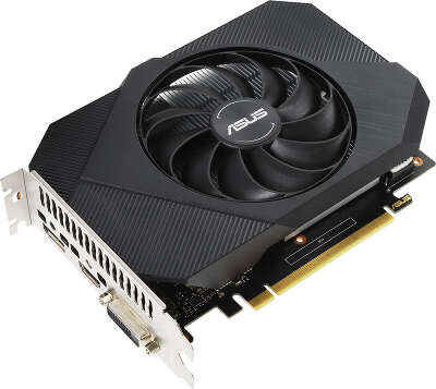 Видеокарта ASUS NVIDIA nVidia GeForce GTX 1650 PH-GTX1650-4GD6-P-V2 4Gb DDR6 PCI-E DVI, HDMI, DP