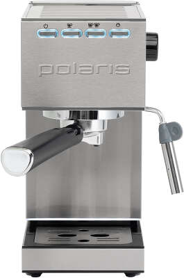 Кофеварка рожковая Polaris PCM 1542E Adore Crema 1350Вт нержавеющая сталь