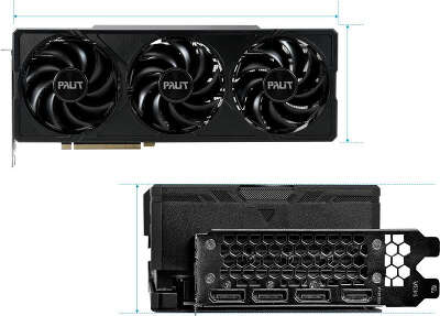 Видеокарта Palit NVIDIA nVidia GeForce RTX 4070 JETSTREAM 12Gb DDR6X PCI-E HDMI, 3DP