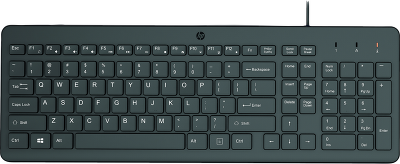 клавиатура Keyboard HP 150 Wired (black) ENG/RUS