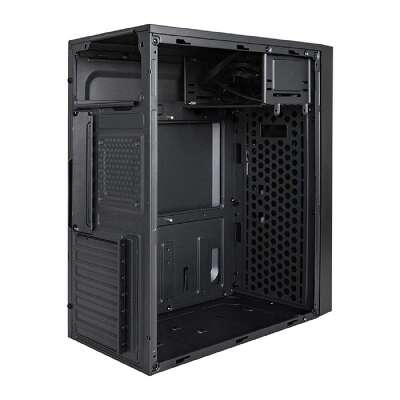 Exegate EX290173RUS Корпус Miditower ExeGate AA-440U (ATX, без БП, 2*USB+1*USB3.0, аудио, черный)