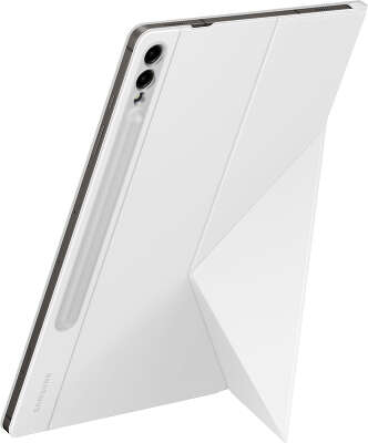 Чехол Samsung для Samsung Galaxy Tab S9+/S9 FE+/S10+ Smart Book Cover поликарбонат/полиуретан белый (EF-BX810PWEGRU)