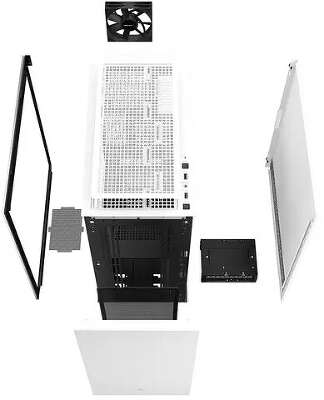 Корпус Deepcool CH510 WH, белый, EATX, Без БП (R-CH510-WHNNE1-G-1)