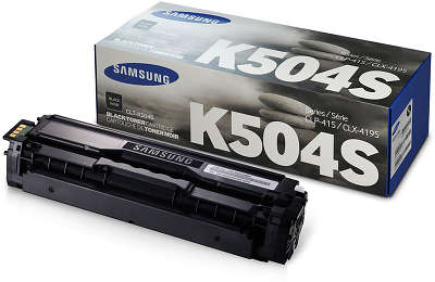 Картридж Samsung CLT-K504S черный