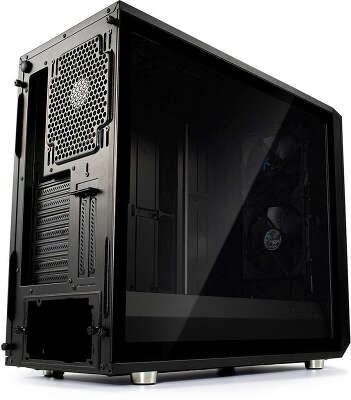 Корпус Fractal Design Meshify S2 TG Dark, черный, ATX, Без БП (FD-CA-MESH-S2-BKO-TGD)