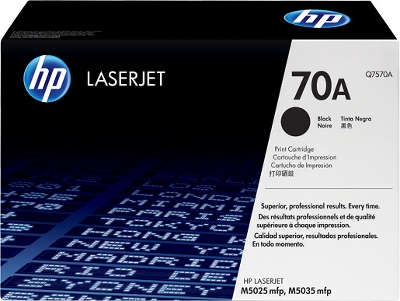 Картридж HP Q7570A (черный; 15000 стр.)