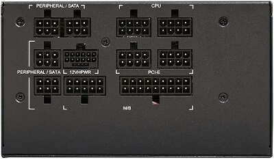 Блок питания Chieftec ATX 1250W Polaris PPS-1250FC-A3 80+ gold (20+4pin) APFC 135mm fan 12xSATA Cab Manag RTL