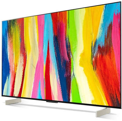 Телевизор 42" LG OLED42C2RLB.ADKG