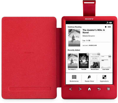 Чехол с подсветкой для электронной книги Sony PRS-T3 PRSA-CL30, красный