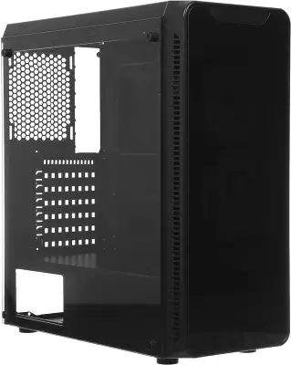 Корпус Accord JP-X черный без БП ATX 6x120mm 2xUSB2.0 1xUSB3.0 audio bott PSU