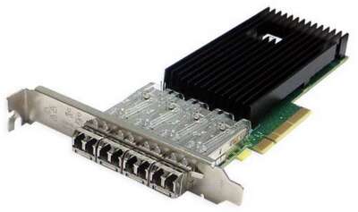Сетевой адаптер Silicom PE310G4I71LB-XR Quad Port Fiber 10 Gigabit Server Adapter PCI Express X8 lanes Express Base Specification Revision 3.0 ( 8 GTs) Linux Windows FreeBSD VMWare {32}