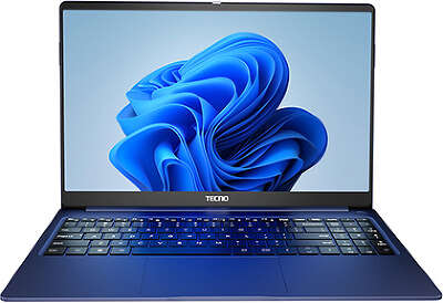 Ноутбук Tecno Megabook T1 15.6" FHD i3-1005G1/12/256 SSD/WF/BT/Cam/W11 синий