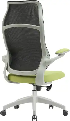 Кресло Cactus CS-GMC505-GYGN черный сиденье салатовый сетка/ткань крестов. пластик пластик серый