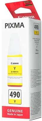Canon 0666C001 Чернила Canon GI-490 Y (yellow), 70 мл