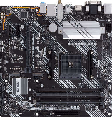 Материнская плата mATX LGAAM4 ASUS PRIME B550M-A WIFI II