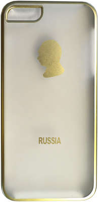 Чехол-накладка для iPhone 6 Plus/6S Plus Modena, Putin, матово-золотистый