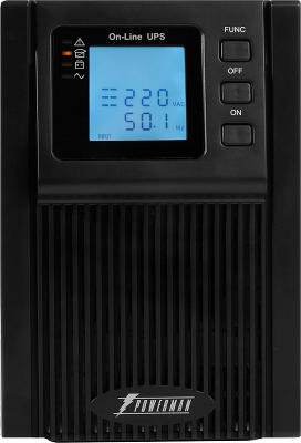 ИБП POWERMAN Online 2000 plus, LCD, двойного преобразования, 2000ВА, 1800Вт, 2 евророзетки с резервным питанием, USB, RS232, слот SNMP, разъем EPO, внешний блок батарей (в комплект не входит), 191 х 460 х 337 мм., 10.5 кг./ UPS POWERMAN Online 2000 plus, 