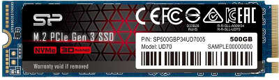 Твердотельный накопитель NVMe 500Gb [SP500GBP34UD7005] (SSD) Silicon Power UD70