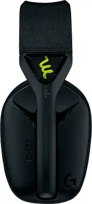 Наушники с микрофоном Logitech G435 черный/желтый накладные BT/Radio оголовье (981-001051)